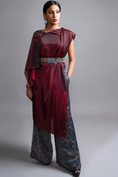 Ahiya Drape tunic