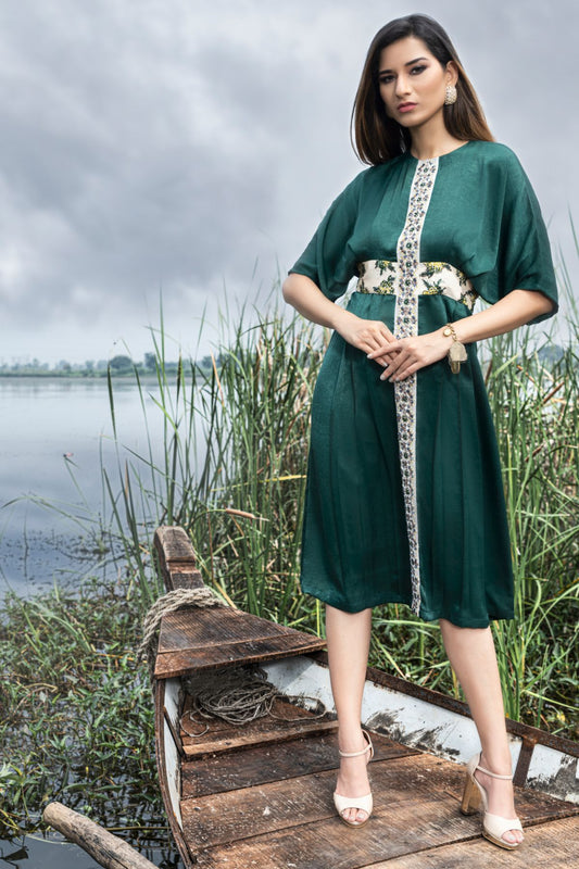 Heera green dress